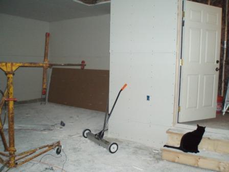 drywall in garage