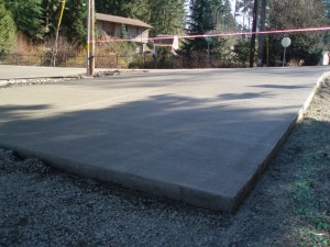 Concrete Driveway Approach